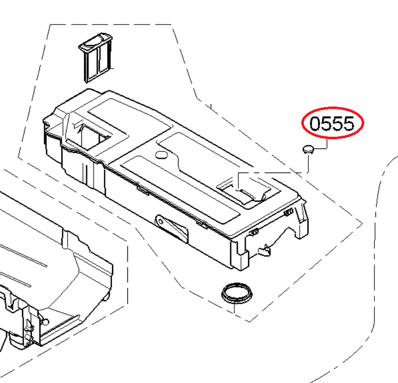 00629040 Uzávěr do sušičky prádla Bosch | Siemens