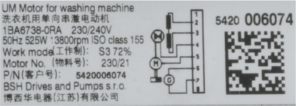 00144003 Motor