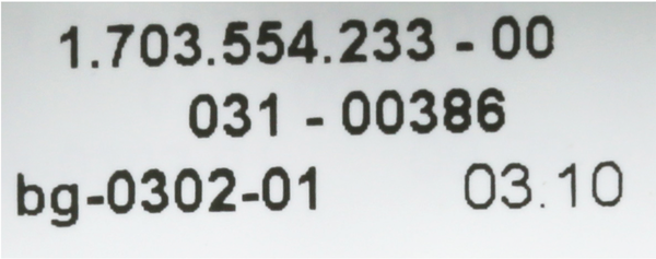 00357791 Modul Bosch | Siemens