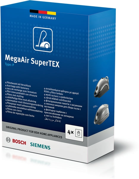 00468264 Sáčky a mikrofiltr do vysavače 4/1ks Bosch | Siemens BBZ41FP