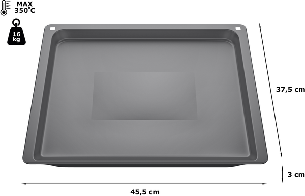 00577293 Smaltovaný plech na pečení Bosch | Siemens