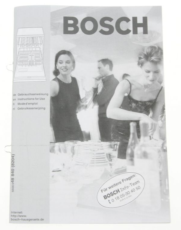 00583112 Návod do myčky nádobí Bosch | Siemens
