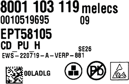 00631734 Naprogramovaný výkonový modul Bosch | Siemens