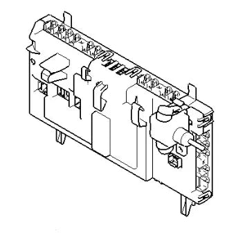 00634283 Výkonový modul do sušičky prádla Bosch | Siemens
