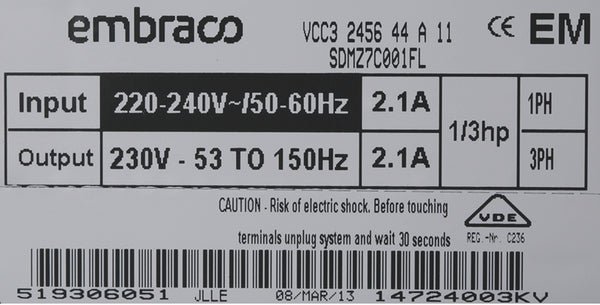 00645324 Invertor do lednice Bosch | Siemens