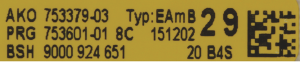 00657651 Operační modul Bosch | Siemens