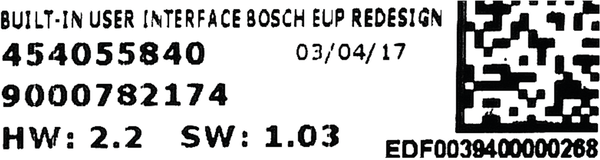 00742352 Modul display Bosch | Siemens