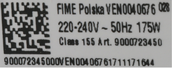 00743004 Motor ventilátoru Bosch | Siemens