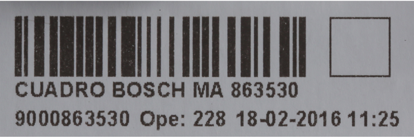 00748336 Rám panelu Bosch | Siemens