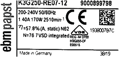 11004859 Motor ventilátoru