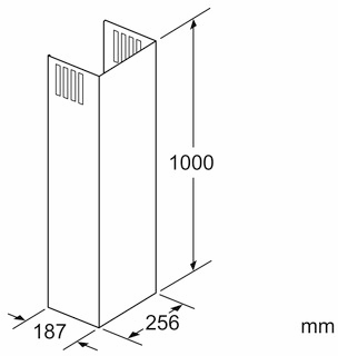 11019195 Prodloužení komínu Bosch | Siemens