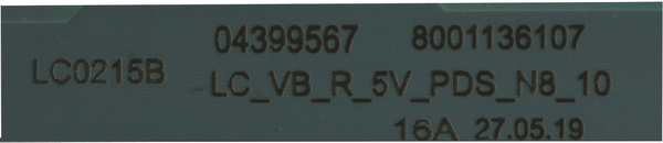 11033419 Naprogramovaný výkonový modul Bosch | Siemens
