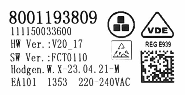 11048098 Programátor Bosch | Siemens