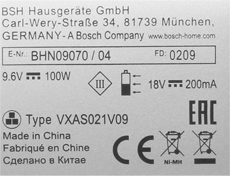 11051744 Plášť Bosch | Siemens