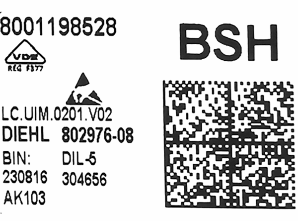 11056447 Přepínač Bosch | Siemens