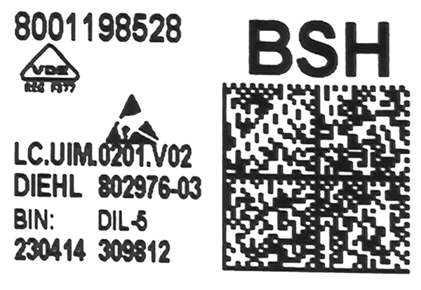 11056477 Přepínač Bosch | Siemens
