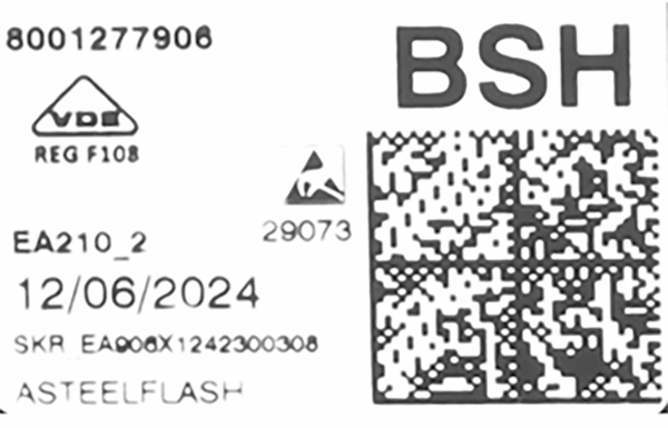 11057379 Nenaprogramovaný řídicí modul Bosch | Siemens