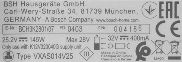 11059680 Plášť Bosch | Siemens