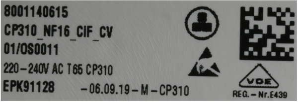 12030662 Nenaprogramovaný řídicí modul Bosch | Siemens