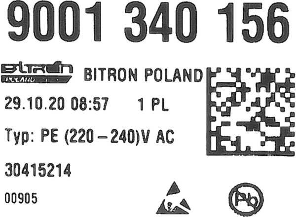 12032847 Naprogramovaný výkonový modul Bosch | Siemens