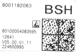 12041838 Nenaprogramovaný řídicí modul Bosch | Siemens