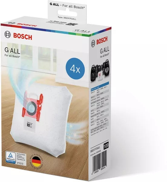 BBZ41FGALL 17003048 Sáčky do vysavače 4ks Bosch | Siemens BBZ41FGALL