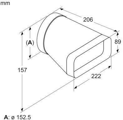 AD857041 17006051 Instalační příslušenství Bosch | Siemens